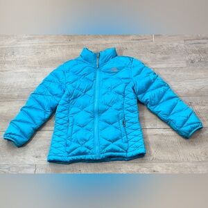The North Face Girl’s 550 Fill Down Insulated Nylon Puffer Jacket Size XL (18)